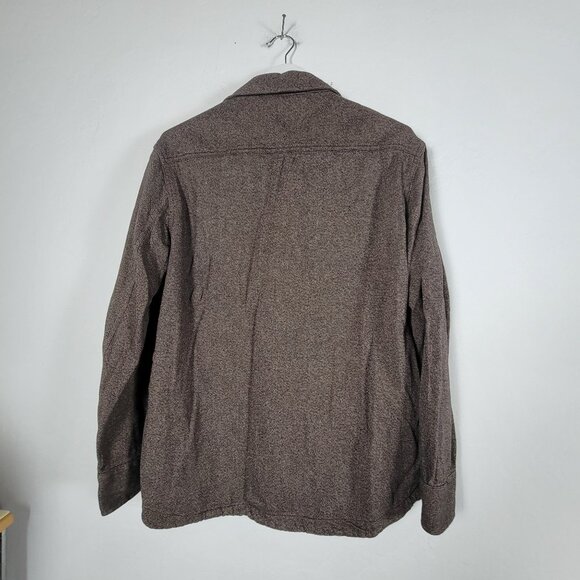 Grayers Outdoor Garments Cold Weather Rated Mens Brown Cotton Shirt Jacket Large - Picture 2 of 8